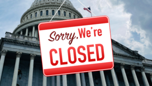 government shut down may affect investments