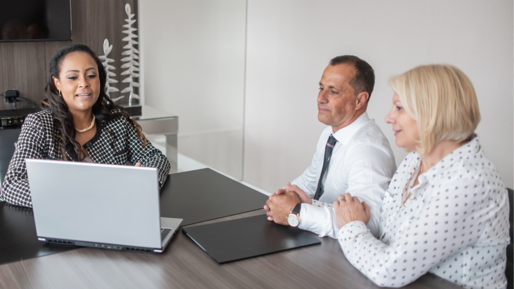 financial planning meeting